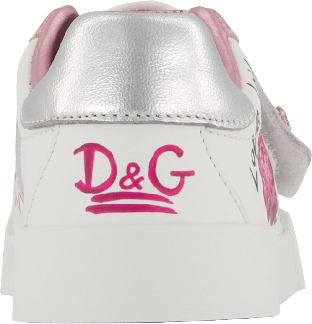 Dolce & Gabbana Meisjes Sneakers In Wit Wit