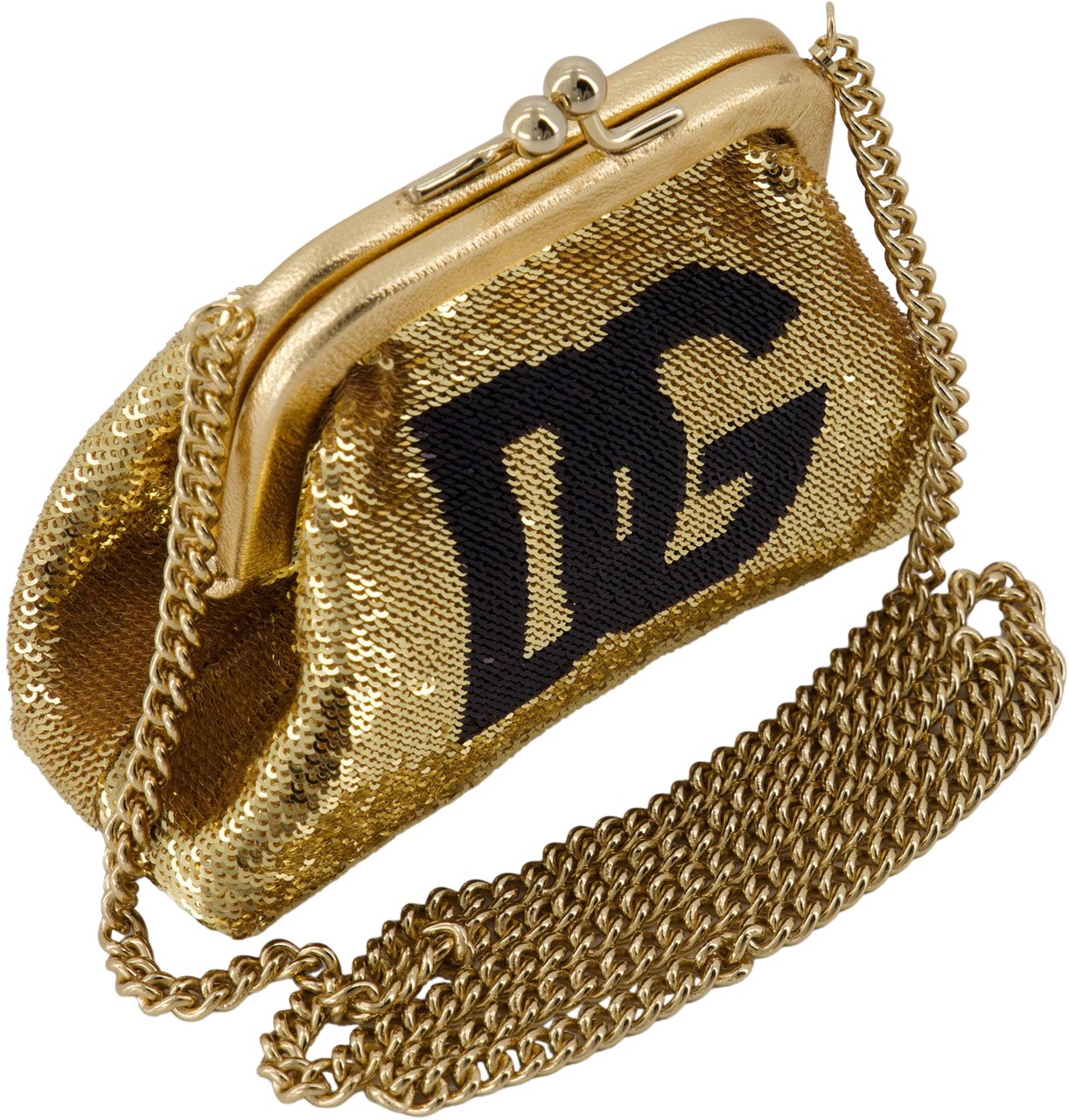 Dolce & Gabbana Dolce & Gabbana Kinder Meisjes Tas In Goud Metallic