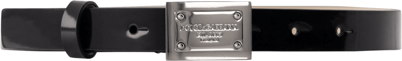 Dolce & Gabbana Dolce & Gabbana Kinder Jongens Riem Zilver Metallic