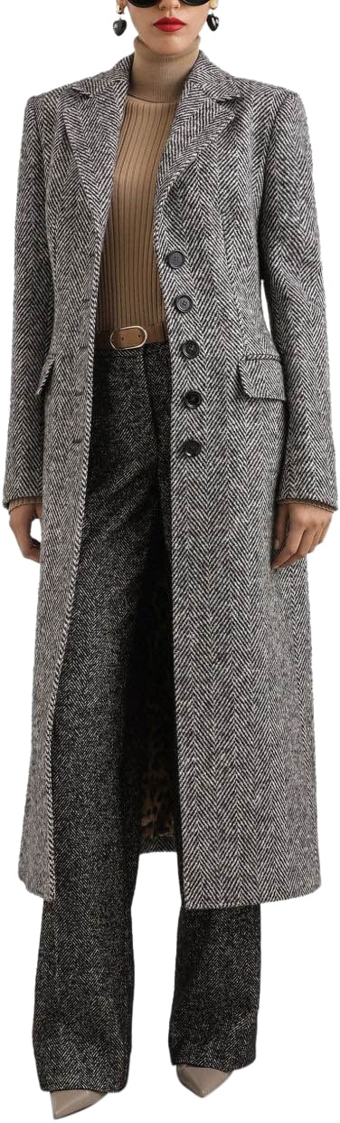 Dolce & Gabbana Coats Grey Grijs
