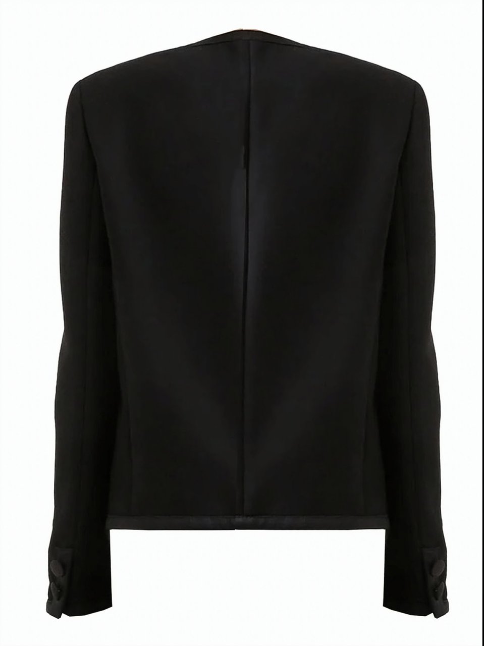 Dolce & Gabbana Black Jackets Zwart