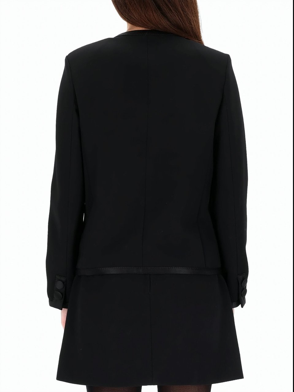 Dolce & Gabbana Black Jackets Zwart
