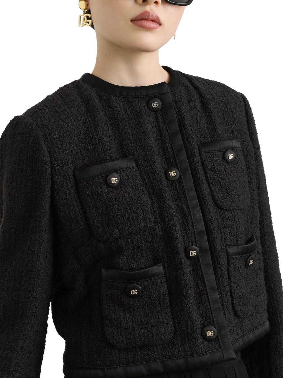 Dolce & Gabbana Jackets Black Zwart