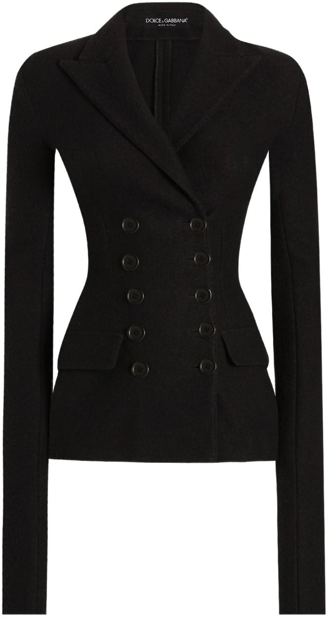 Dolce & Gabbana Jackets Black Zwart