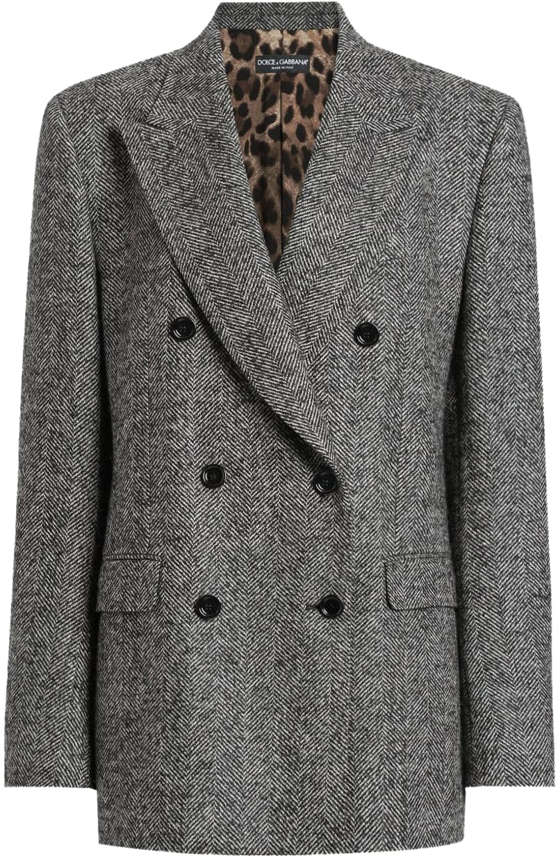 Dolce & Gabbana Jackets Grey Grijs