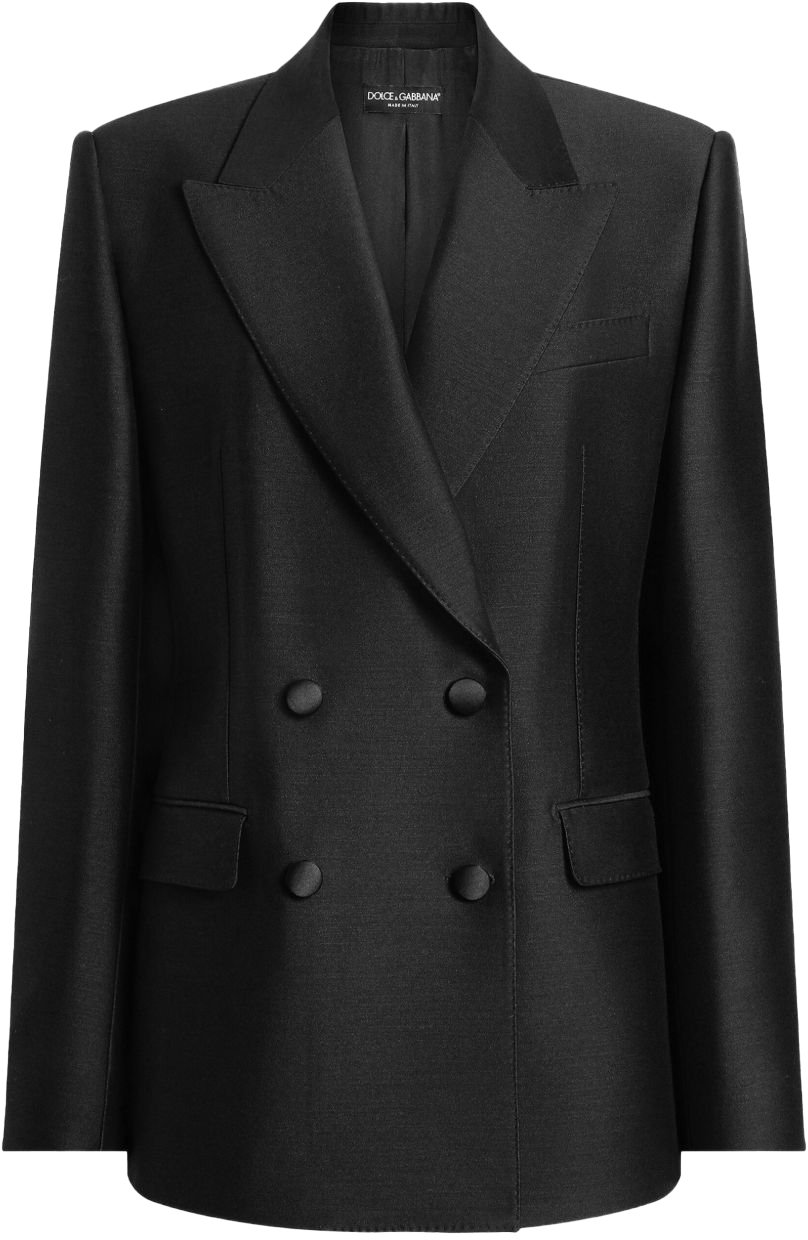 Dolce & Gabbana Jackets Black Zwart