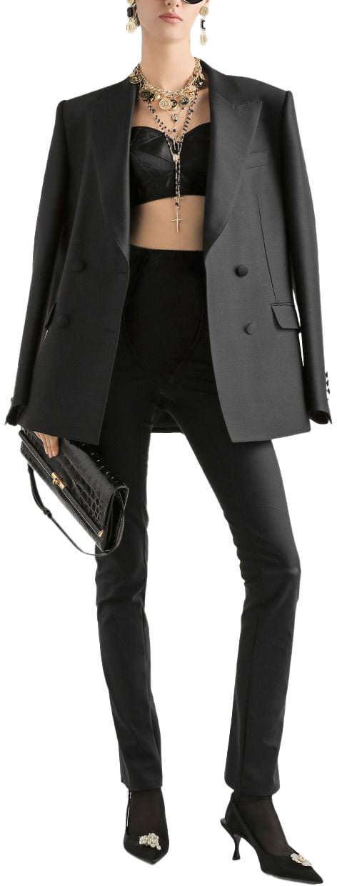 Dolce & Gabbana Jackets Black Zwart