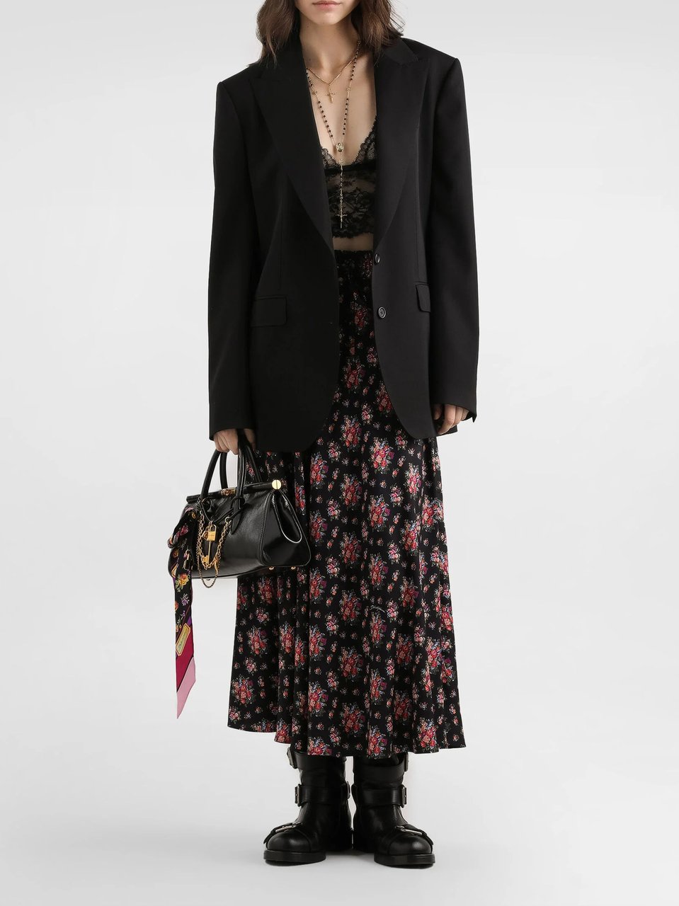 Dolce & Gabbana Tailored Black Wool Notch Lapel Blazer Zwart