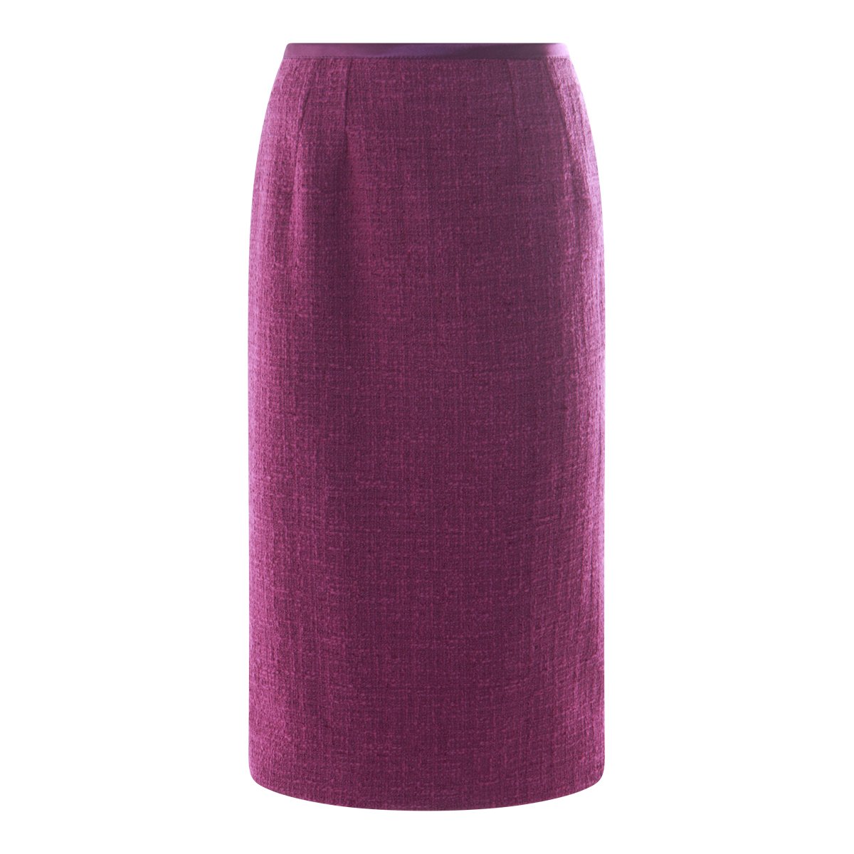 Dolce & Gabbana Purple Cotton Skirt Grijs