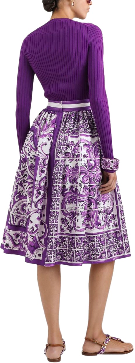 Dolce & Gabbana Skirts Purple Paars