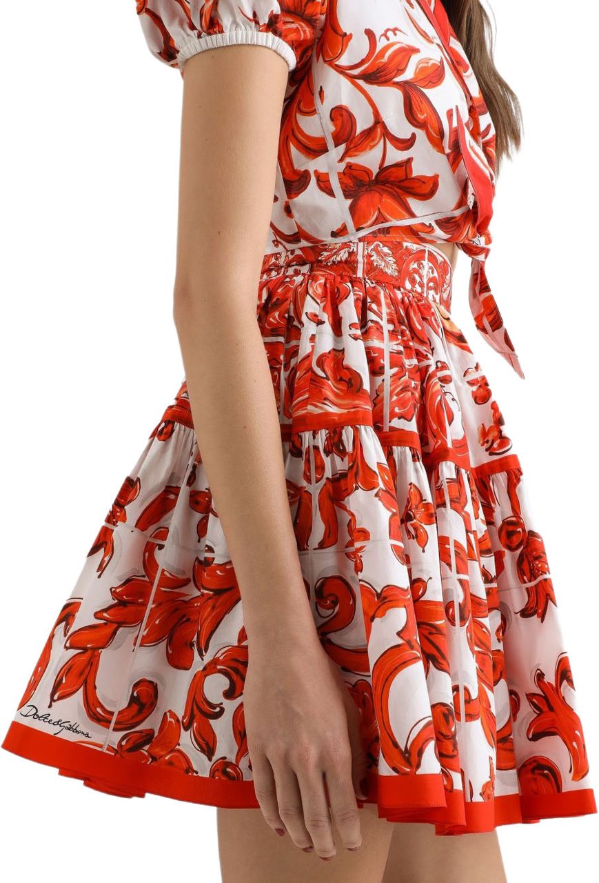 Dolce & Gabbana Skirts Orange Oranje
