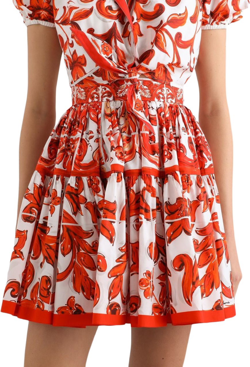 Dolce & Gabbana Skirts Orange Oranje