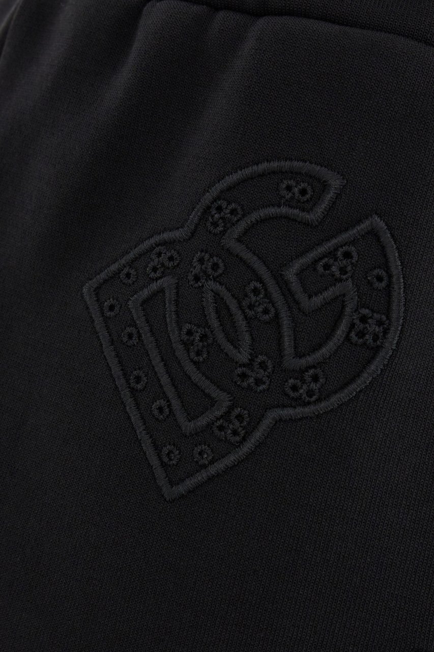 Dolce & Gabbana Dolce&gabbana Slate cotton blend mini skirt Zwart