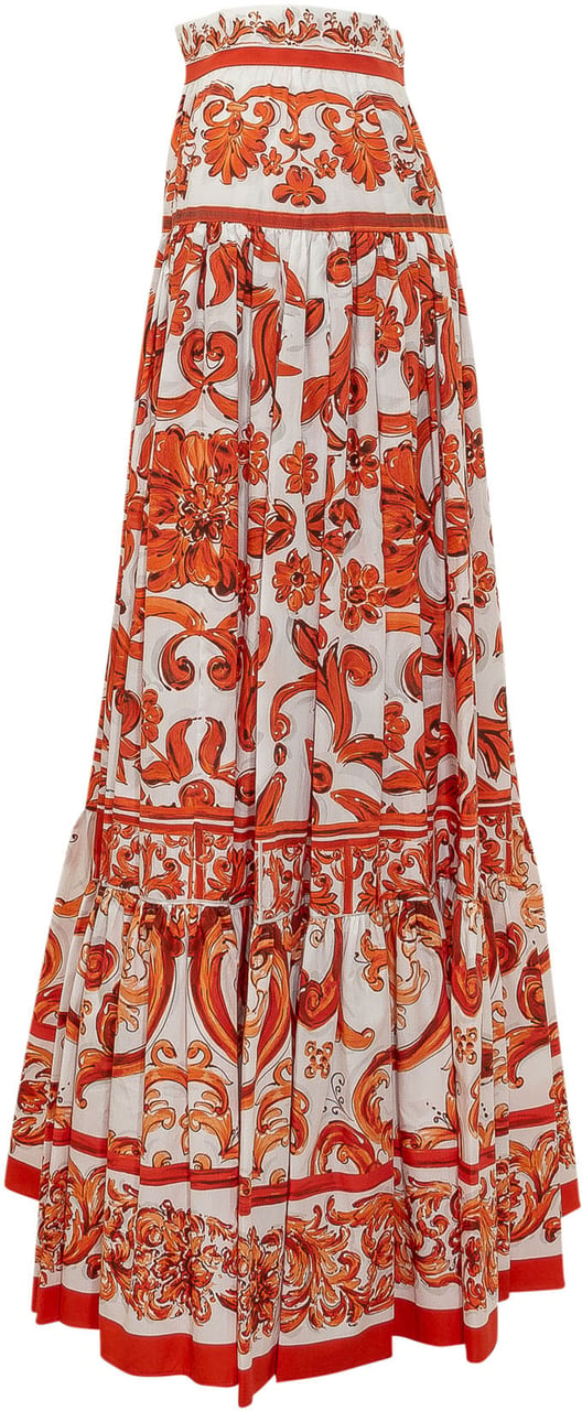 Dolce & Gabbana Minigonna con Stampa Ornamentale Divers