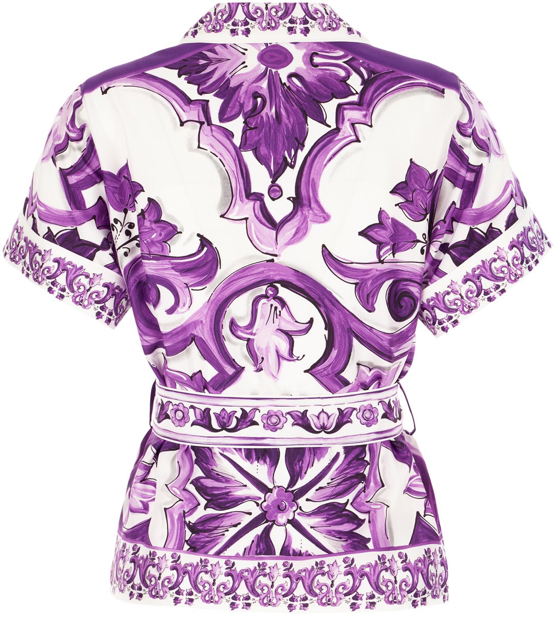 Dolce & Gabbana Dolce&gabbana Printed silk shirt Divers