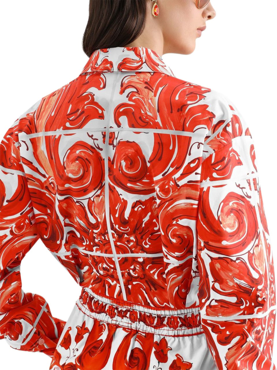 Dolce & Gabbana Shirts Orange Oranje