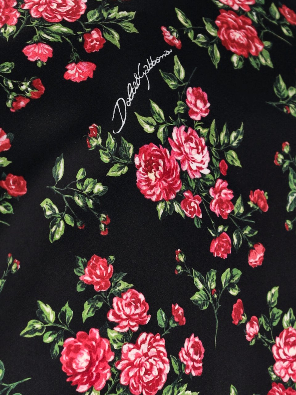 Dolce & Gabbana Silk Shirt – Multicolor Neutraal