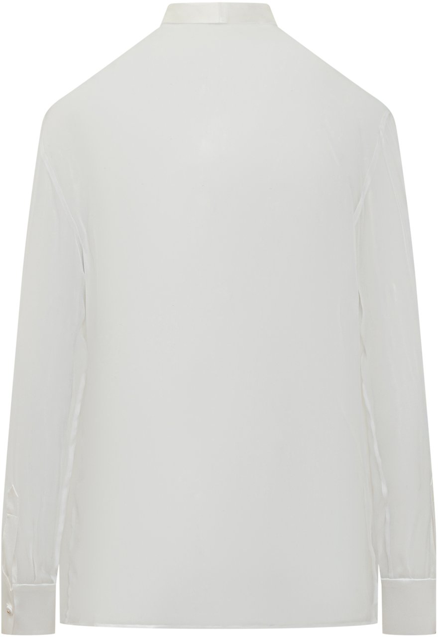 Dolce & Gabbana Camicia in Seta Wit