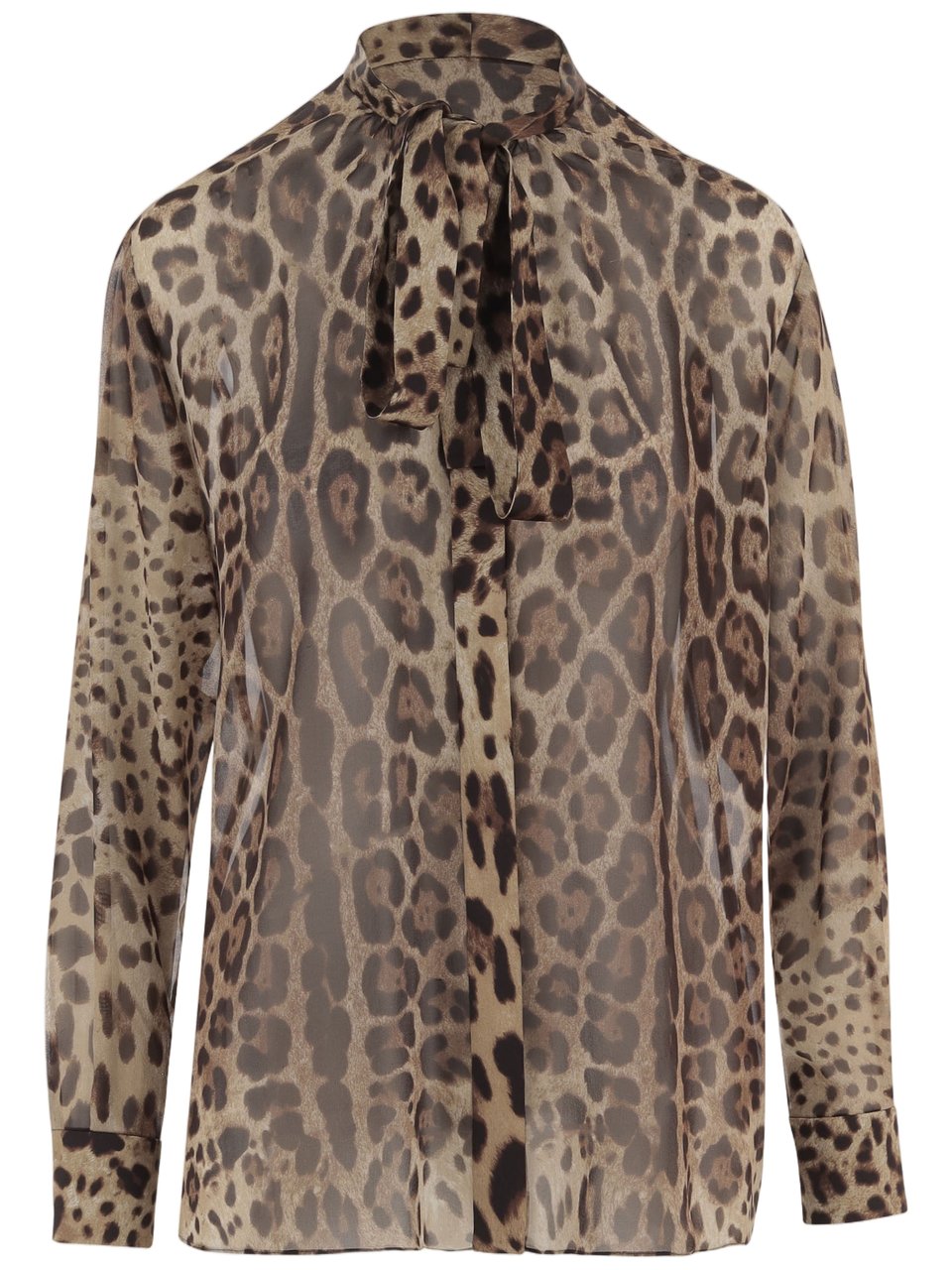 Dolce & Gabbana Shirts Leopard Beige