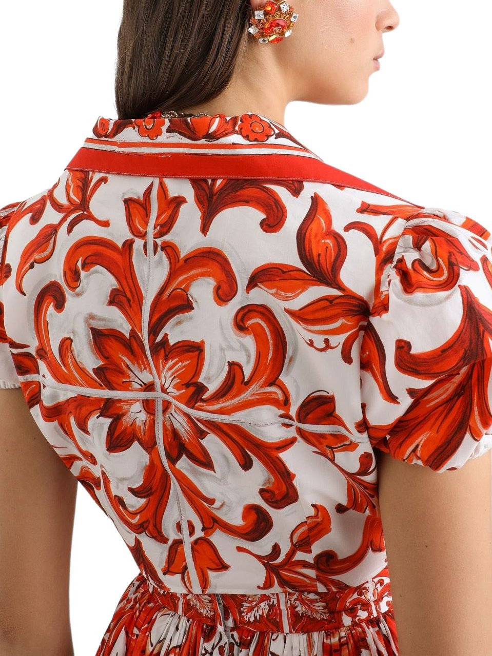 Dolce & Gabbana Shirts Orange Oranje