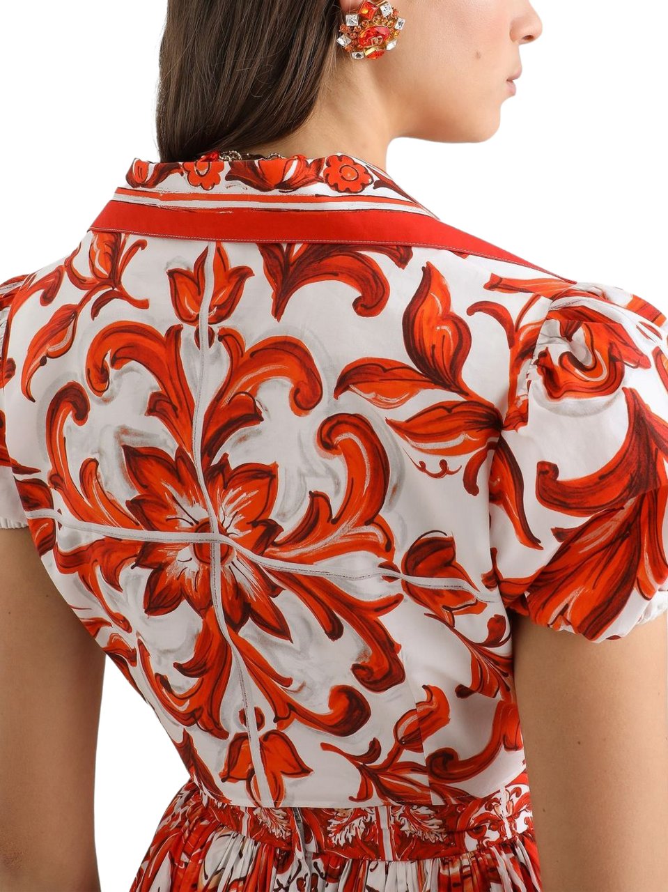 Dolce & Gabbana Shirts Orange Oranje