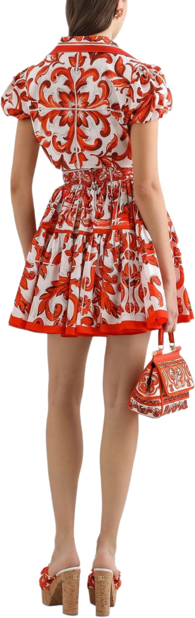 Dolce & Gabbana Shirts Orange Oranje
