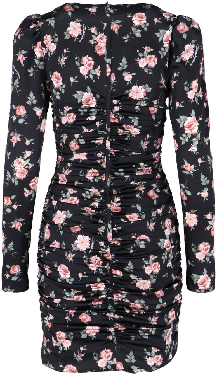 Dolce & Gabbana Classic Black Dress With Timeless Silhouette Zwart