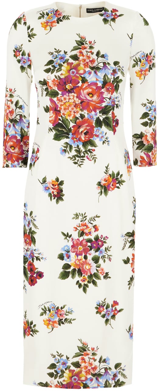 Dolce & Gabbana Dolce&gabbana Printed stretch viscose dress Divers