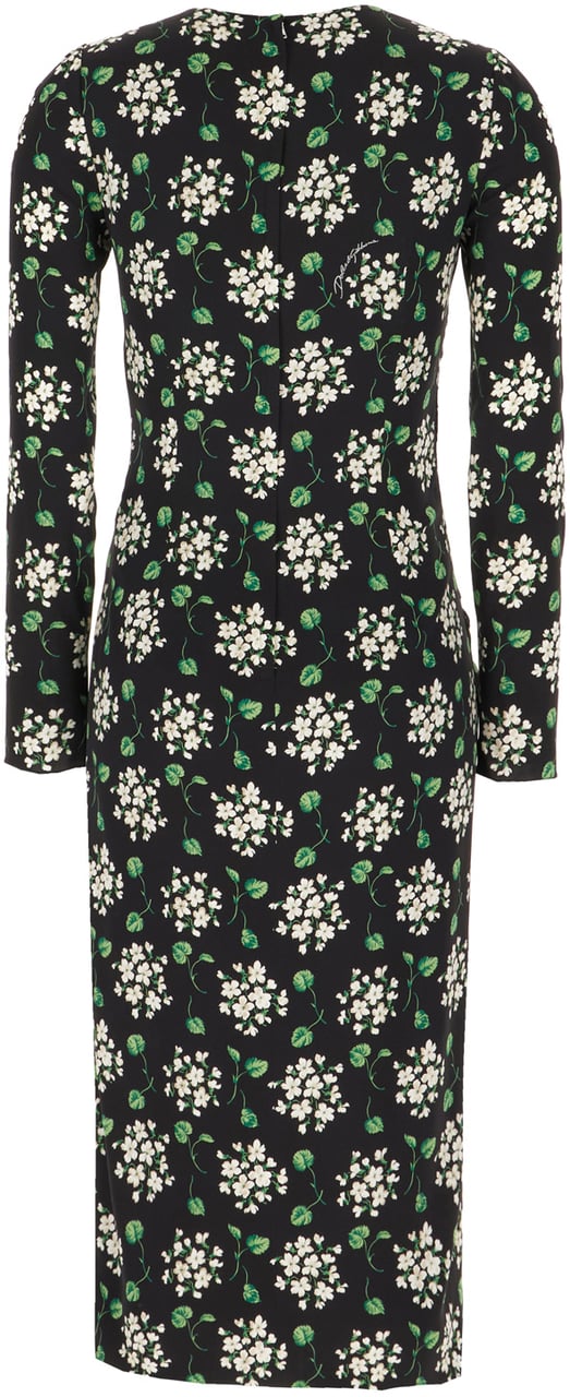 Dolce & Gabbana Dolce&gabbana Printed stretch silk dress Divers