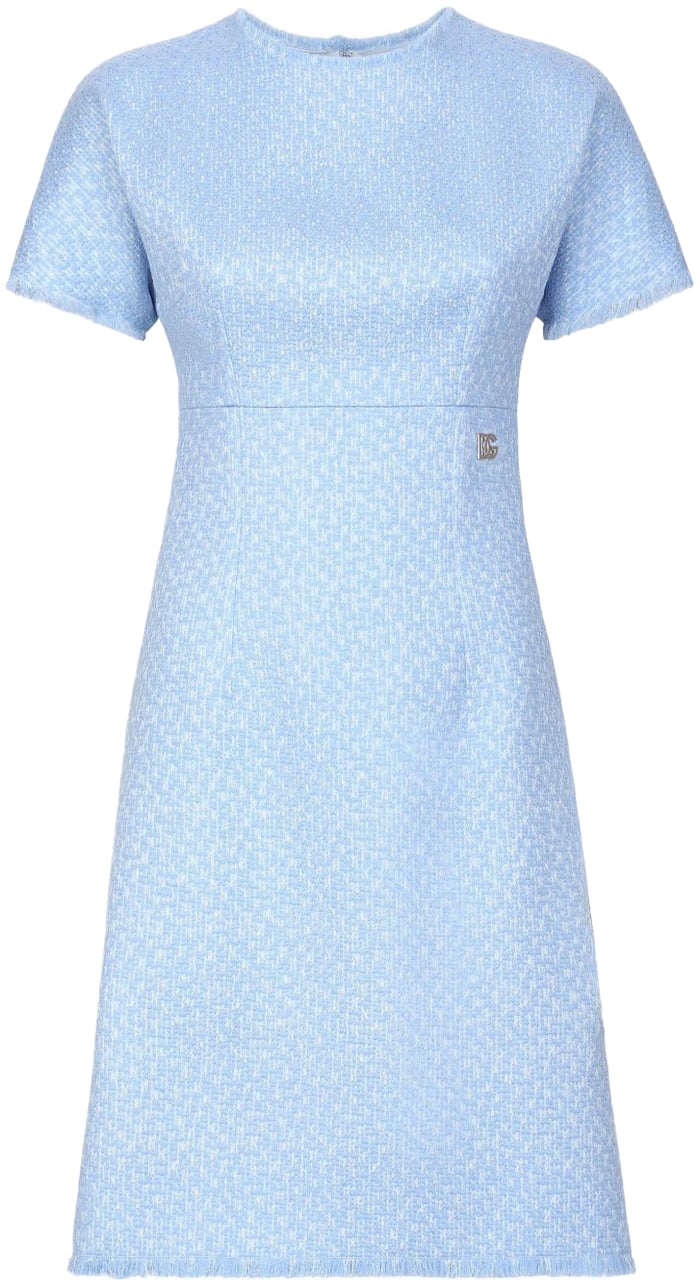Dolce & Gabbana Dresses Clear Blue Blauw