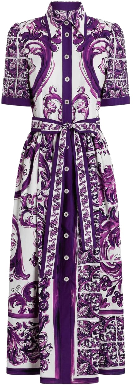 Dolce & Gabbana Dresses Purple Paars