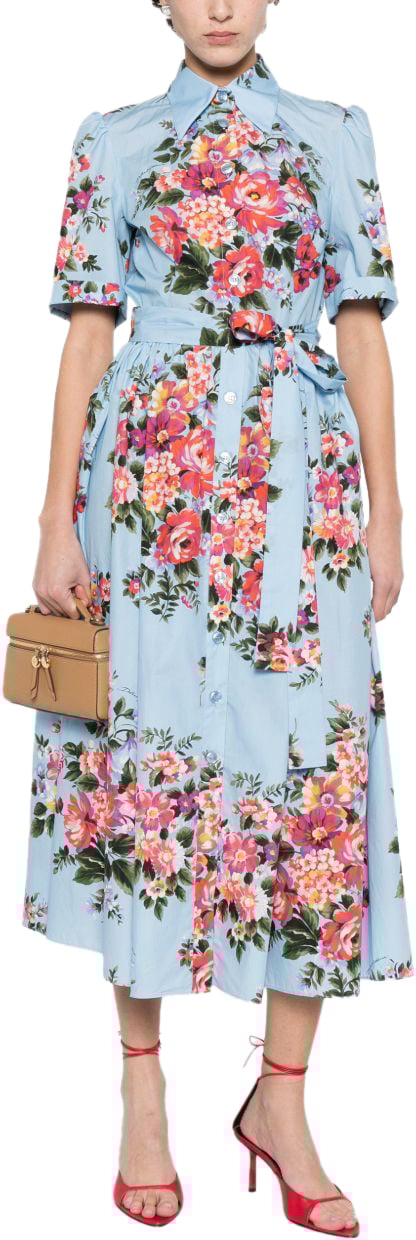 Dolce & Gabbana Dresses Clear Blue Blauw