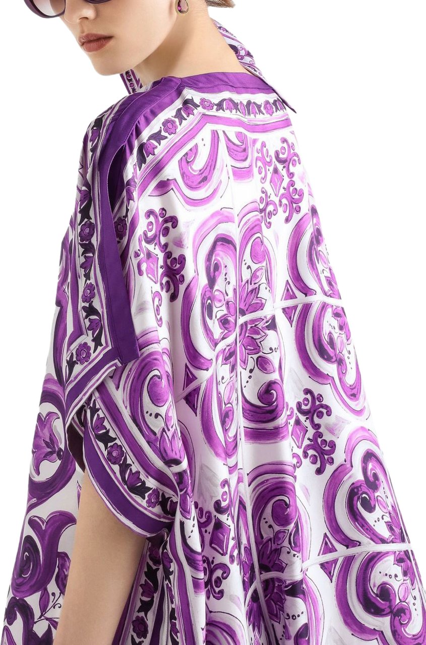 Dolce & Gabbana Sea Clothing Purple Paars