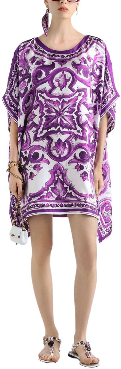 Dolce & Gabbana Sea Clothing Purple Paars