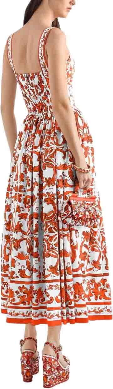 Dolce & Gabbana Dresses Orange Oranje