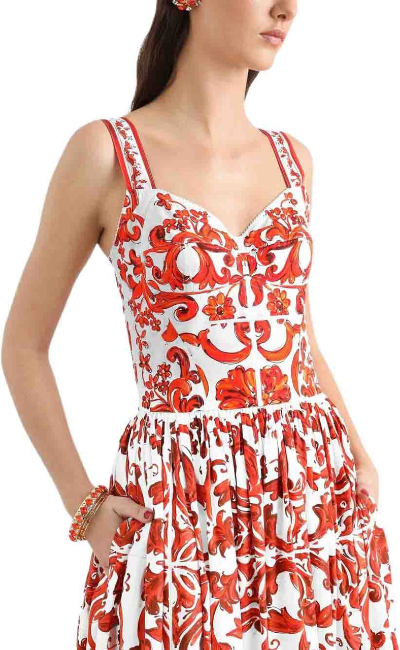 Dolce & Gabbana Dresses Orange Oranje