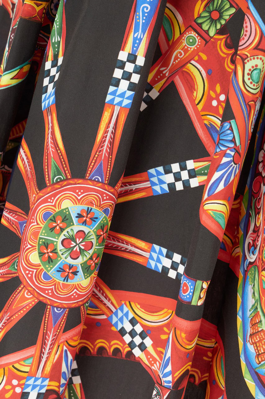 Dolce & Gabbana Dolce&gabbana Printed cotton dress Divers