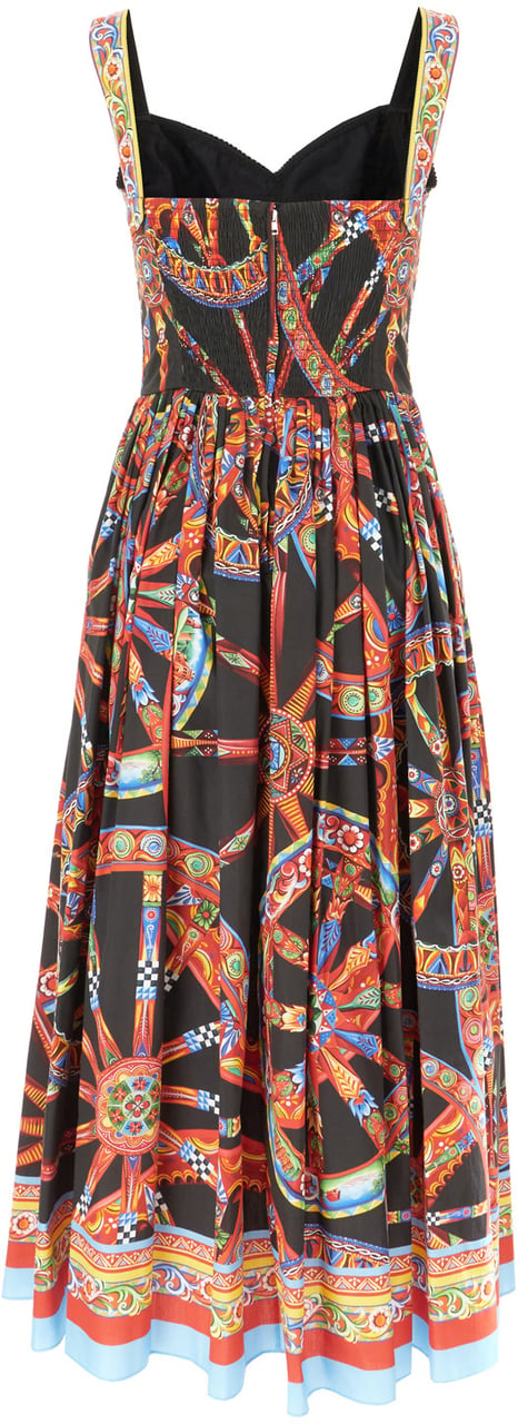 Dolce & Gabbana Dolce&gabbana Printed cotton dress Divers