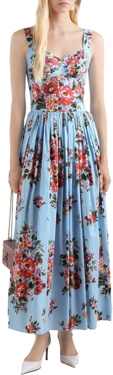 Dolce & Gabbana Dresses Light Blue Lichtblauw