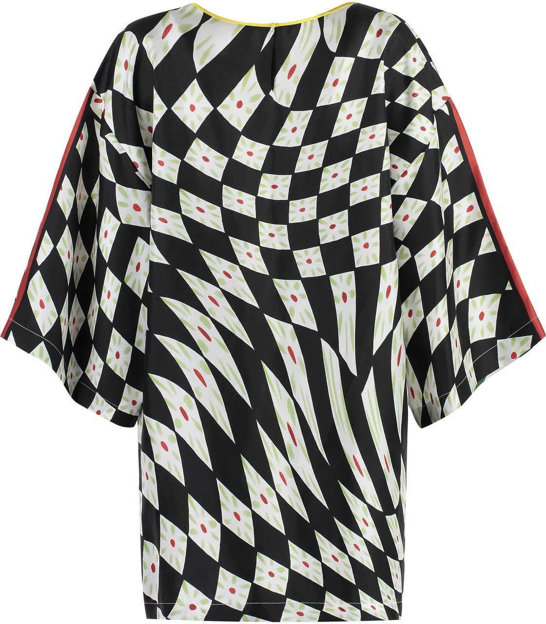 Dolce & Gabbana Printed silk blouse Divers