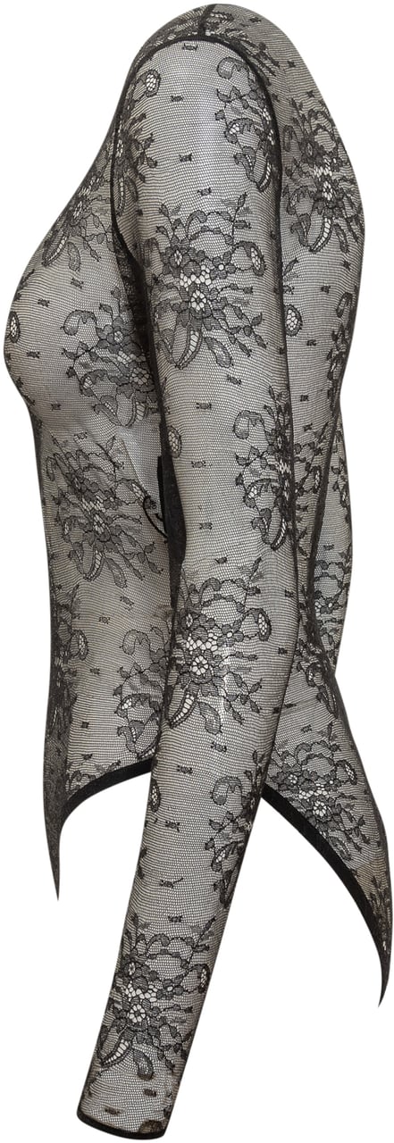 Dolce & Gabbana Body Dolce & Gabbana in Pizzo Nero Zwart