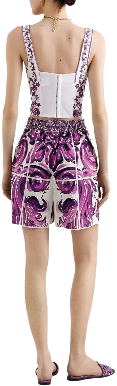 Dolce & Gabbana Top Purple Paars