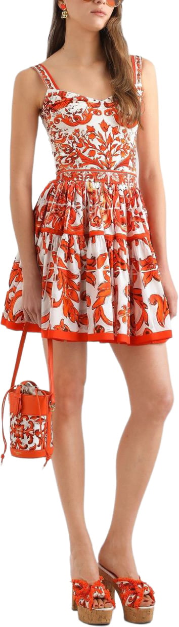 Dolce & Gabbana Top Orange Oranje