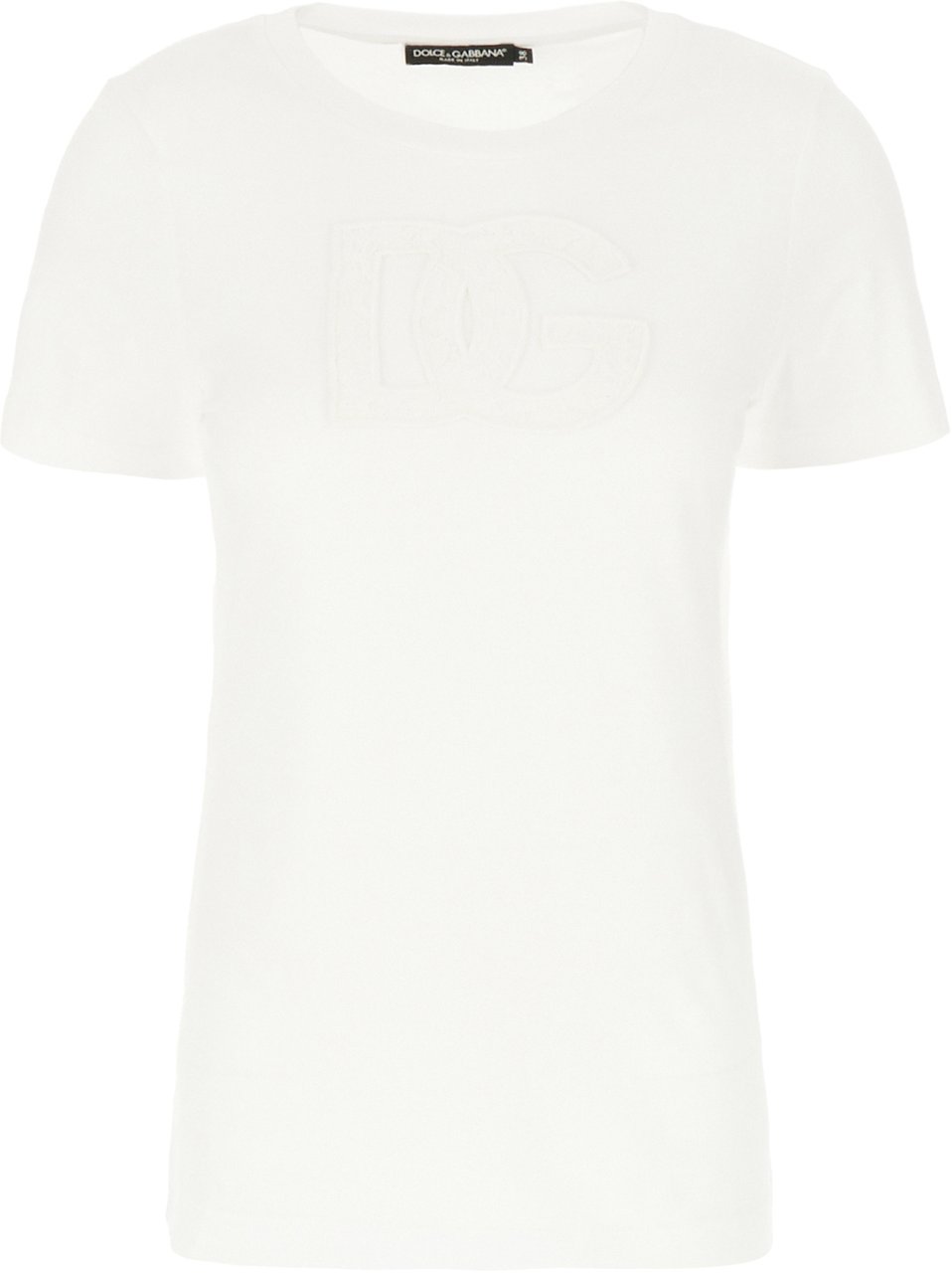 Dolce & Gabbana Dolce&gabbana White cotton t-shirt Wit