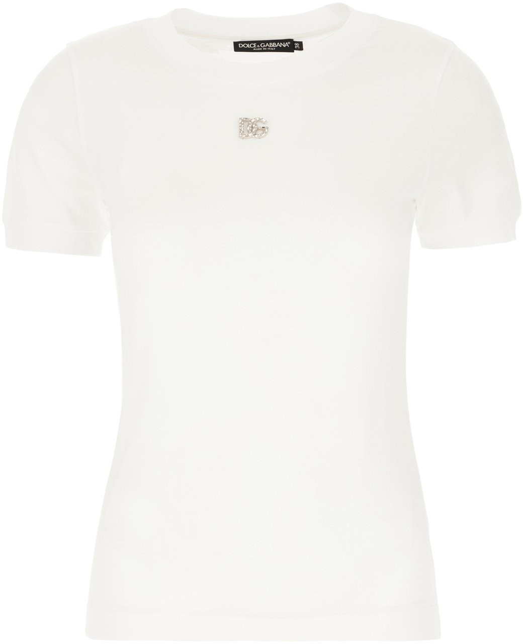 Dolce & Gabbana Dolce&gabbana White cotton t-shirt Wit