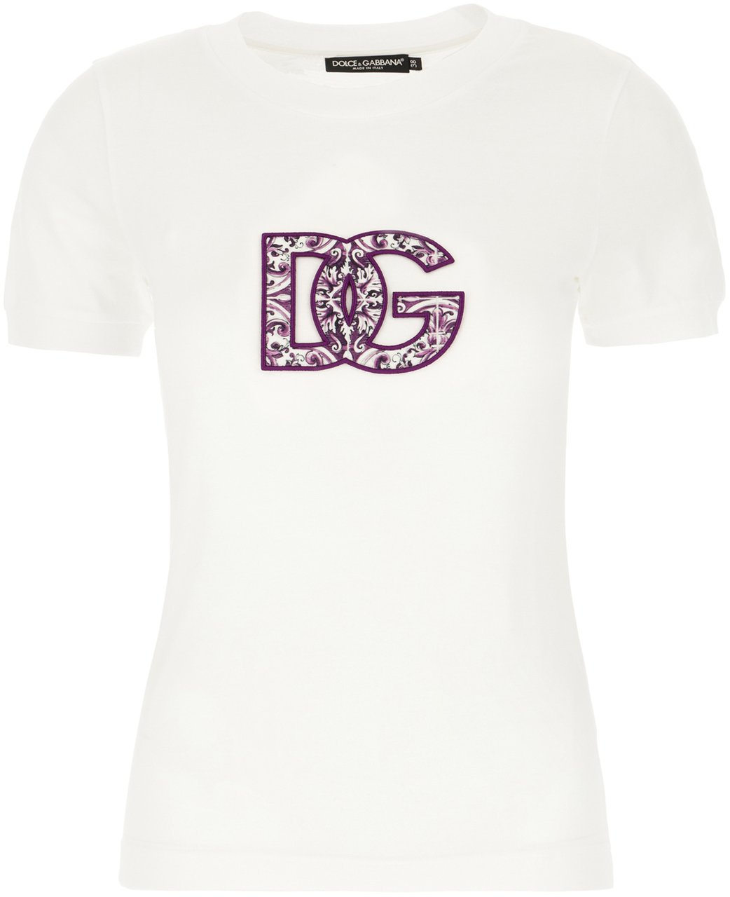 Dolce & Gabbana Dolce&gabbana White cotton t-shirt Wit