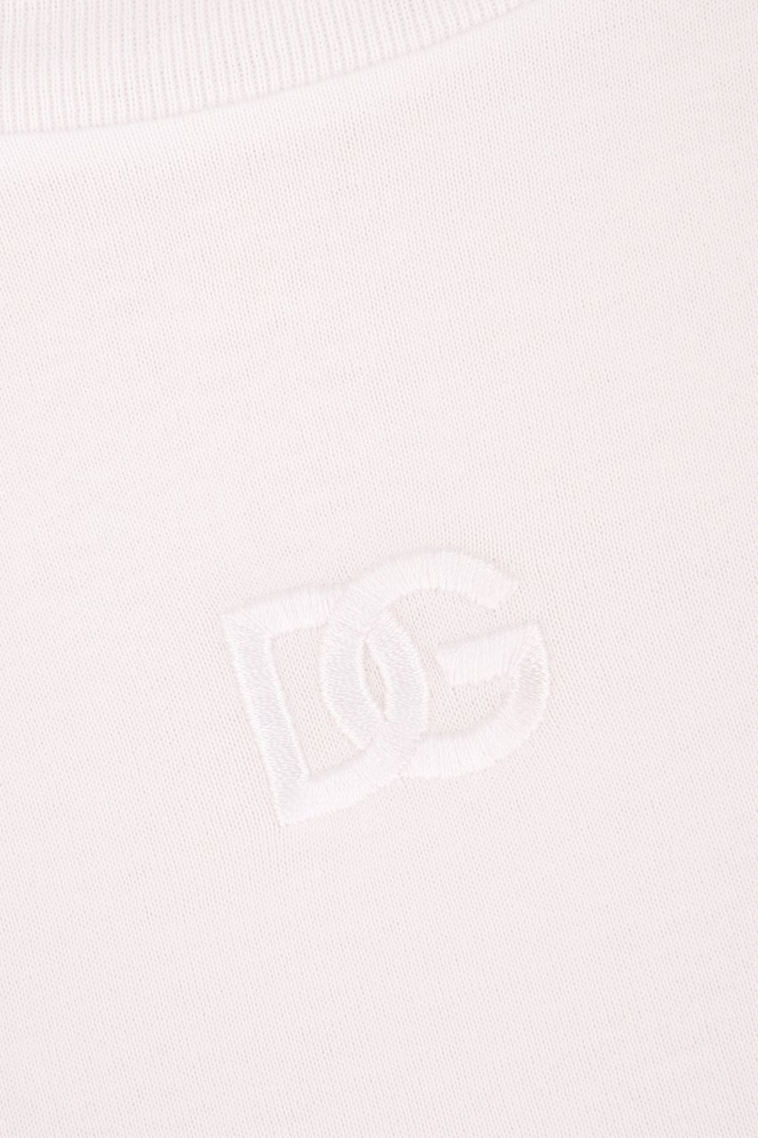 Dolce & Gabbana Dolce&gabbana White cotton t-shirt Wit