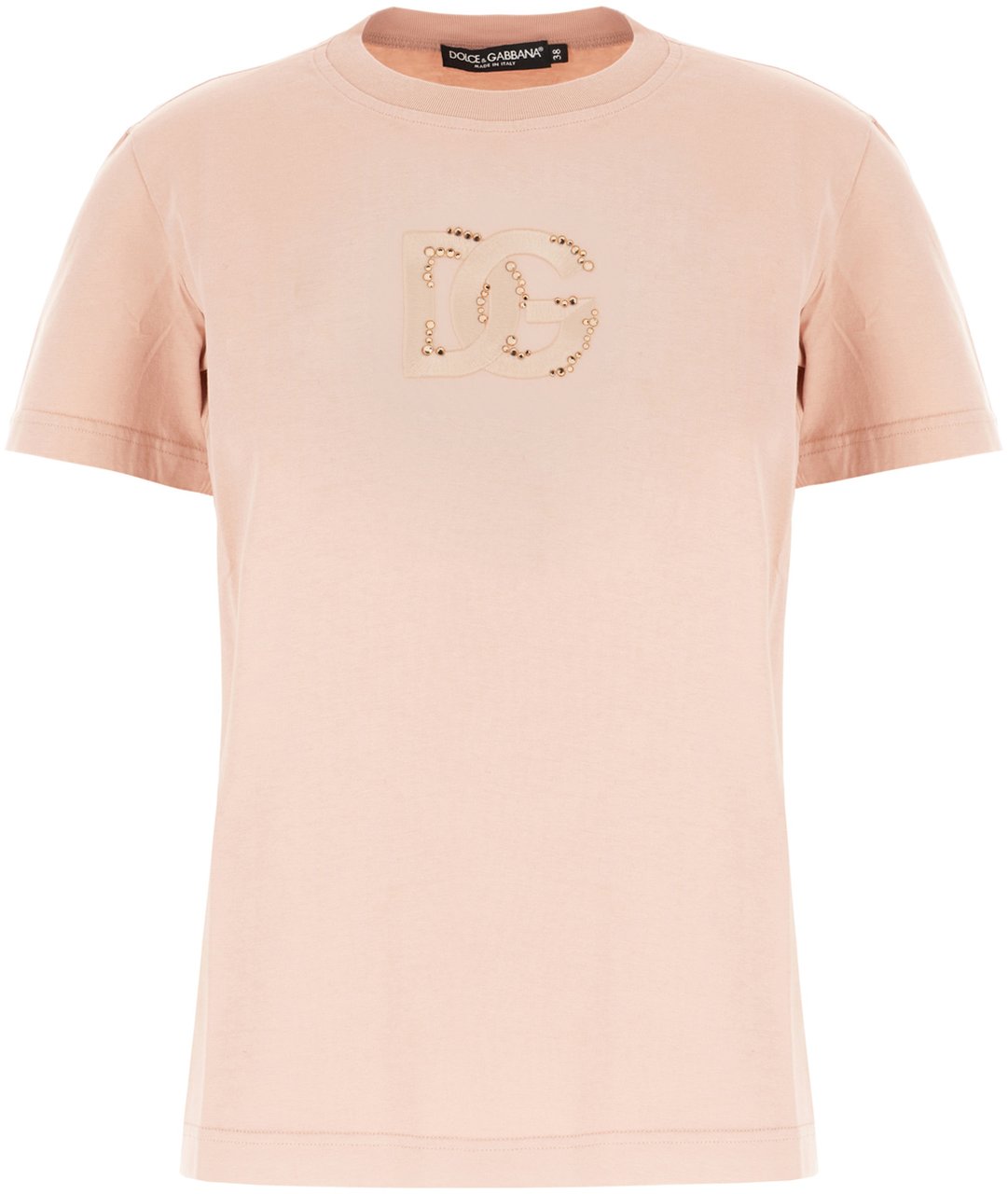 Dolce & Gabbana Pink cotton t-shirt Roze