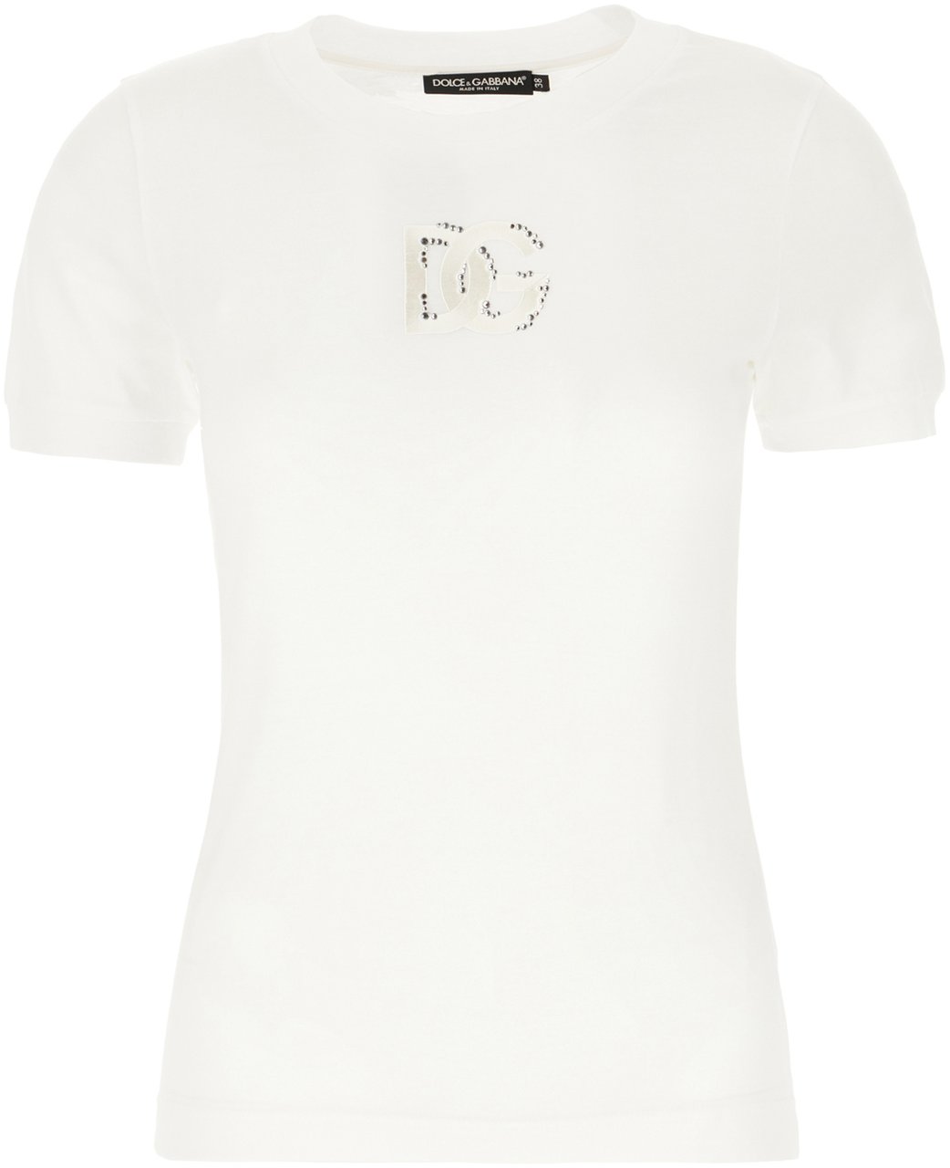 Dolce & Gabbana Dolce&gabbana White cotton t-shirt Wit