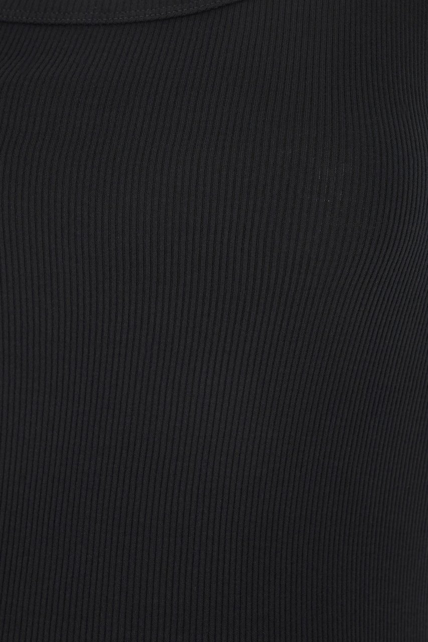 Dolce & Gabbana Dolce&gabbana Black cotton top Zwart